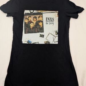 INXS The Swing Black T-Shirt Large